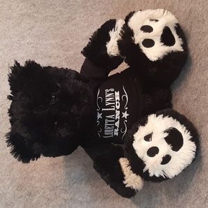 T.A.G. Softest Things Ever-Black Bear ALEXON 11" Sitting Plush Stuffed Toy